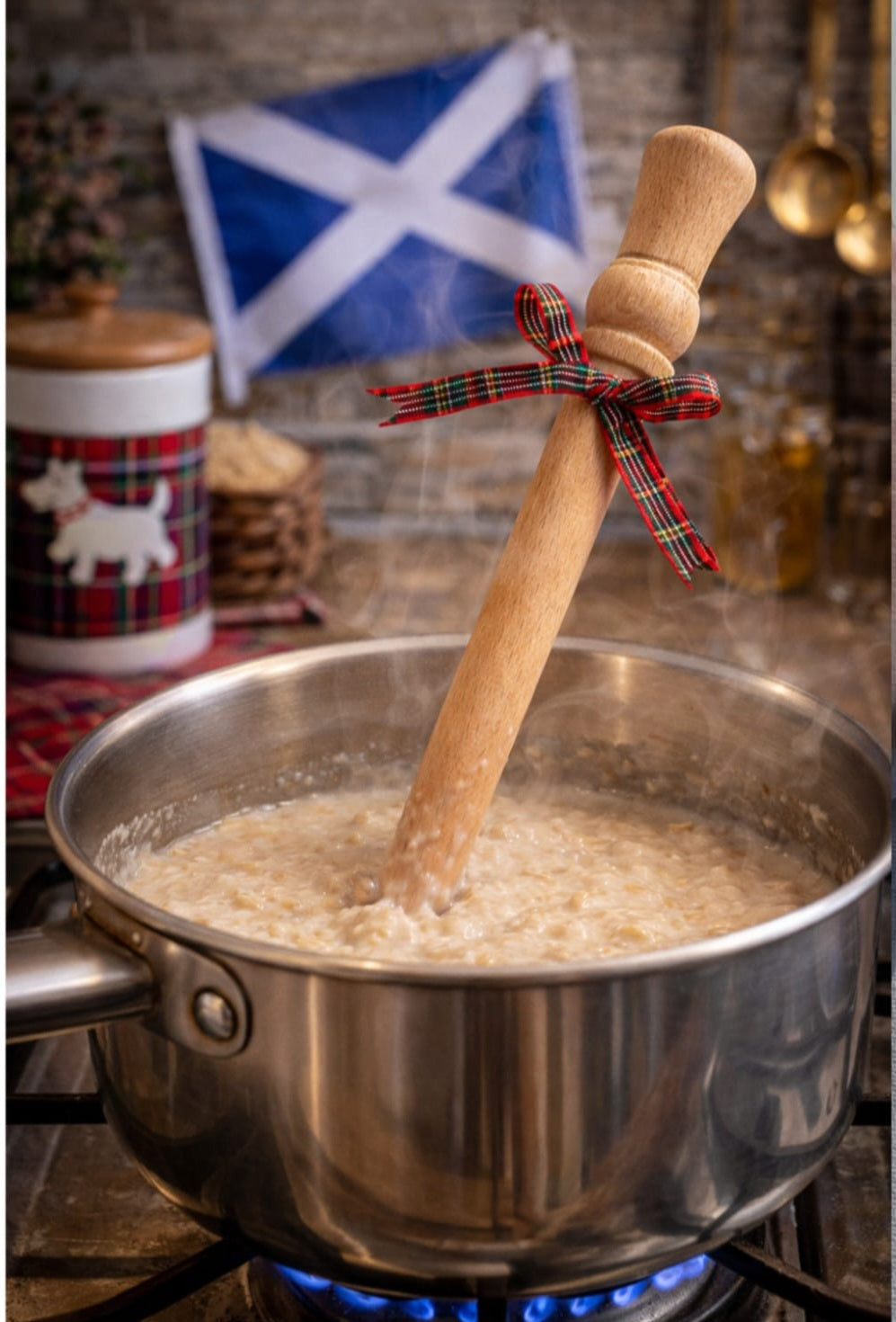 Laser Engraved Porridge Spurtles
