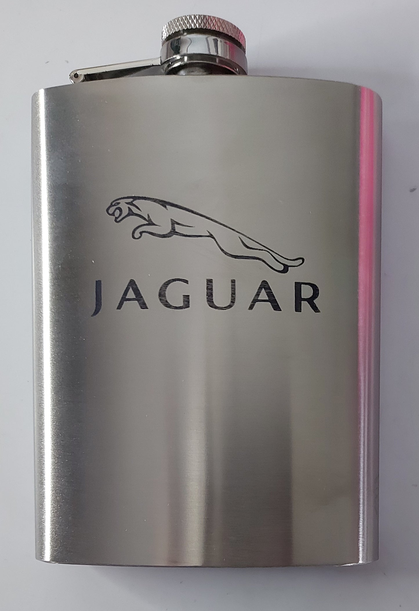 Stainless Steel Laser Engraved 8oz Hip Flask