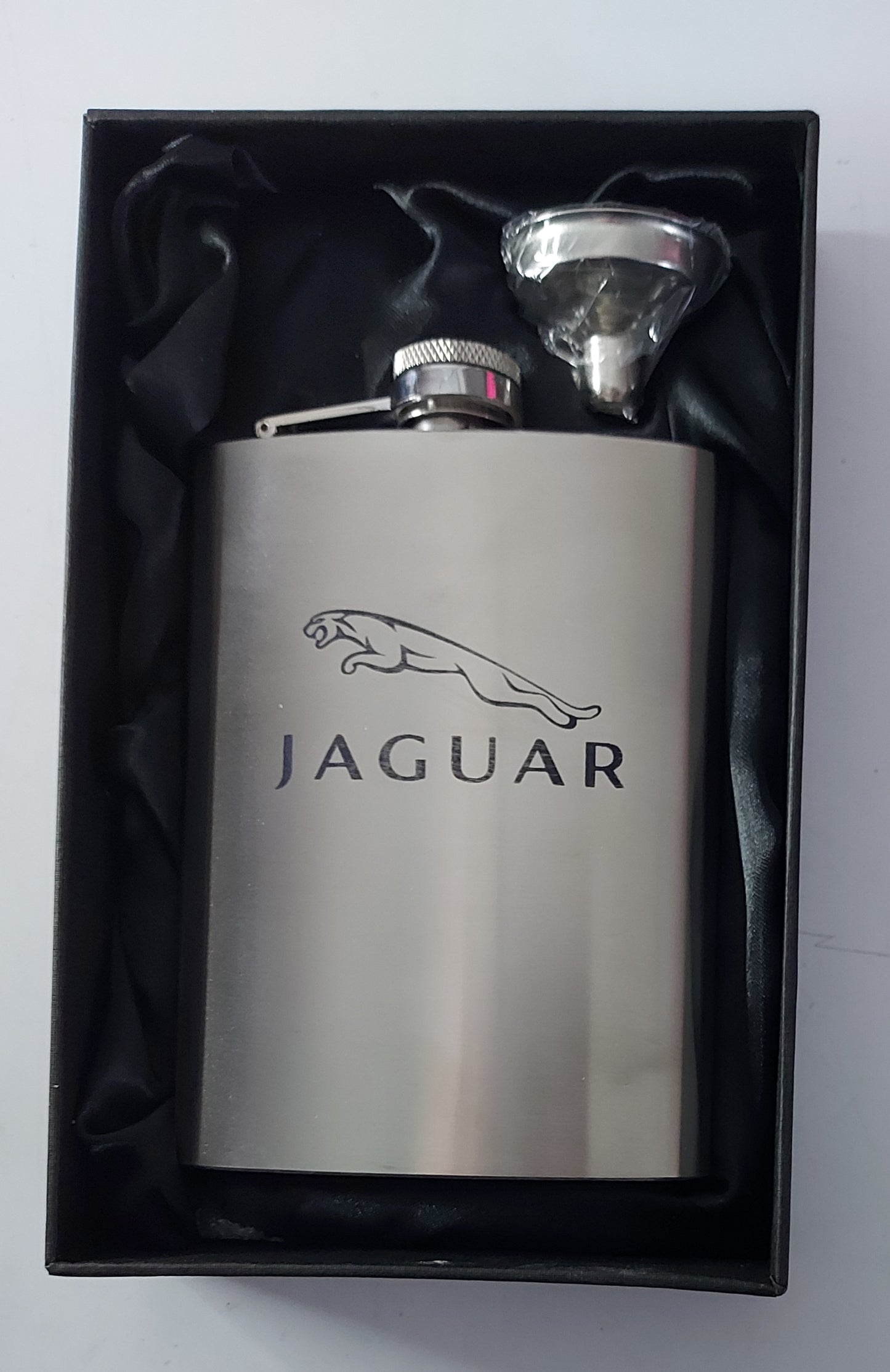 Stainless Steel Laser Engraved 8oz Hip Flask