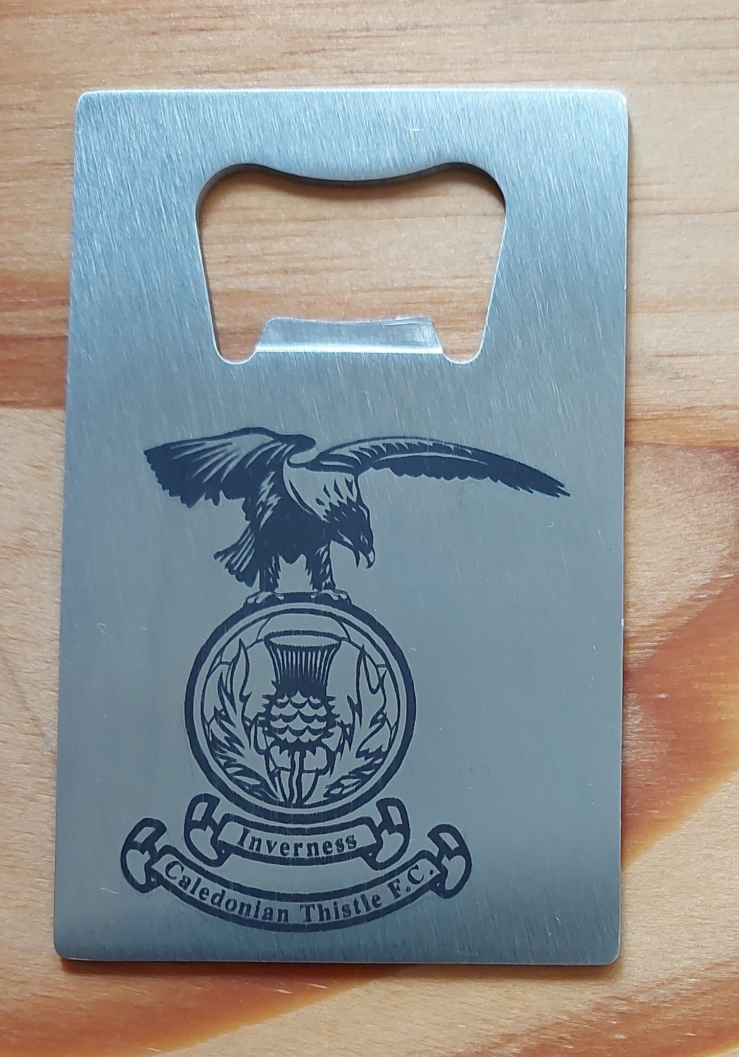 Laser Engraved Credit Card Sized Bottle Opener