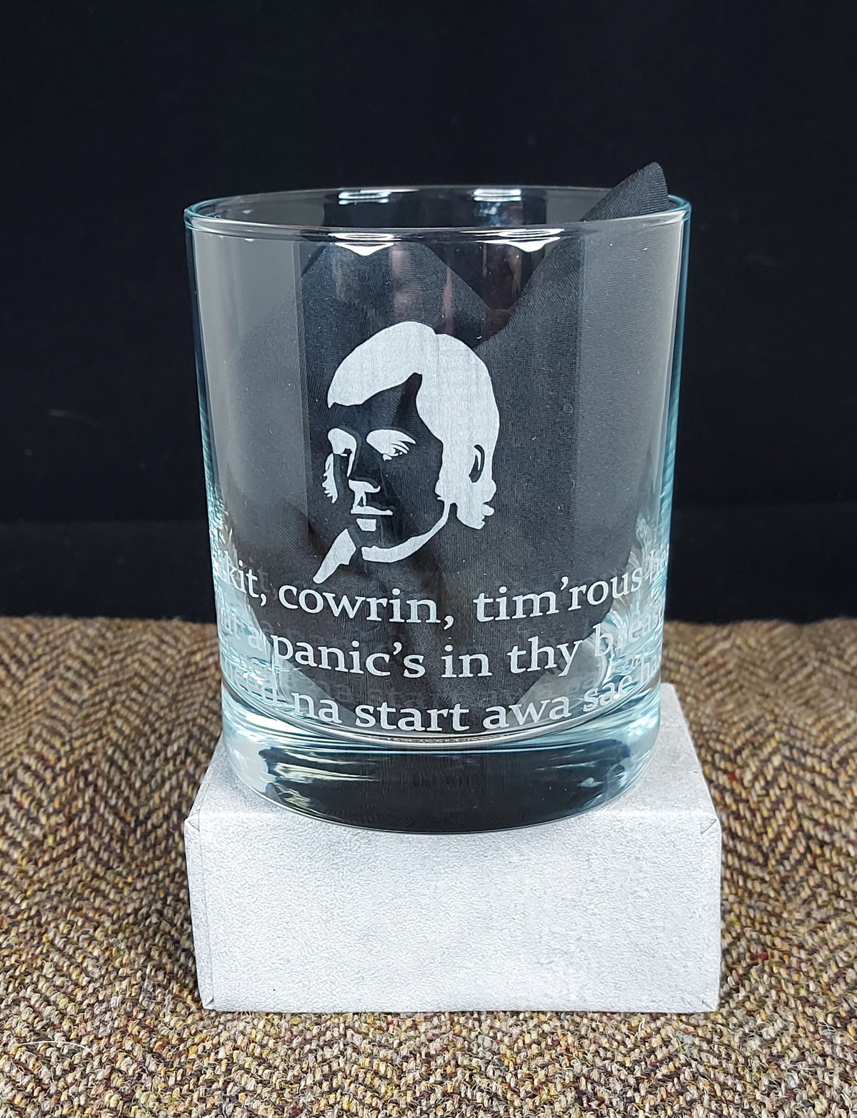 Laser Engraved Whisky Tumblers
