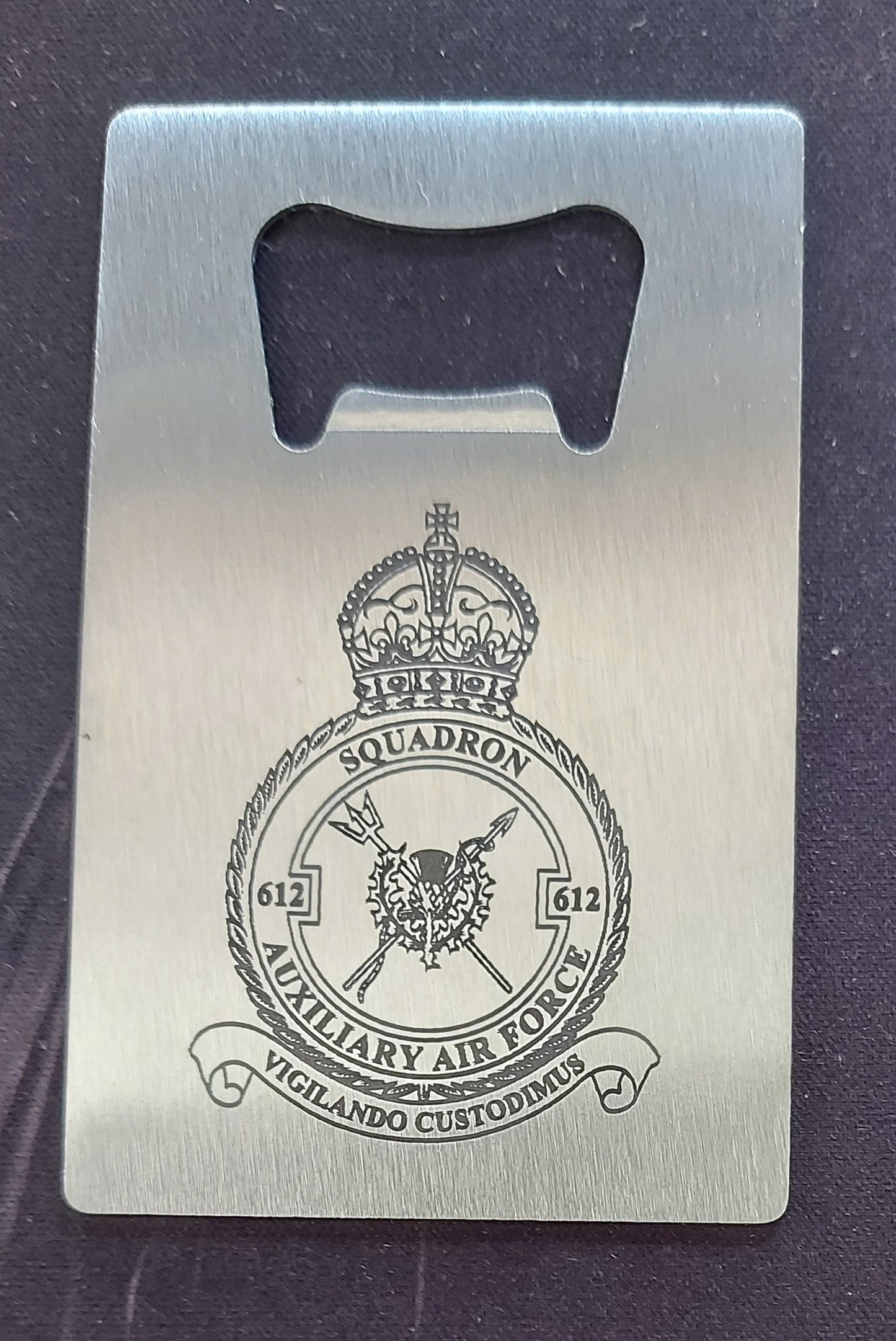 Laser Engraved Credit Card Sized Bottle Opener