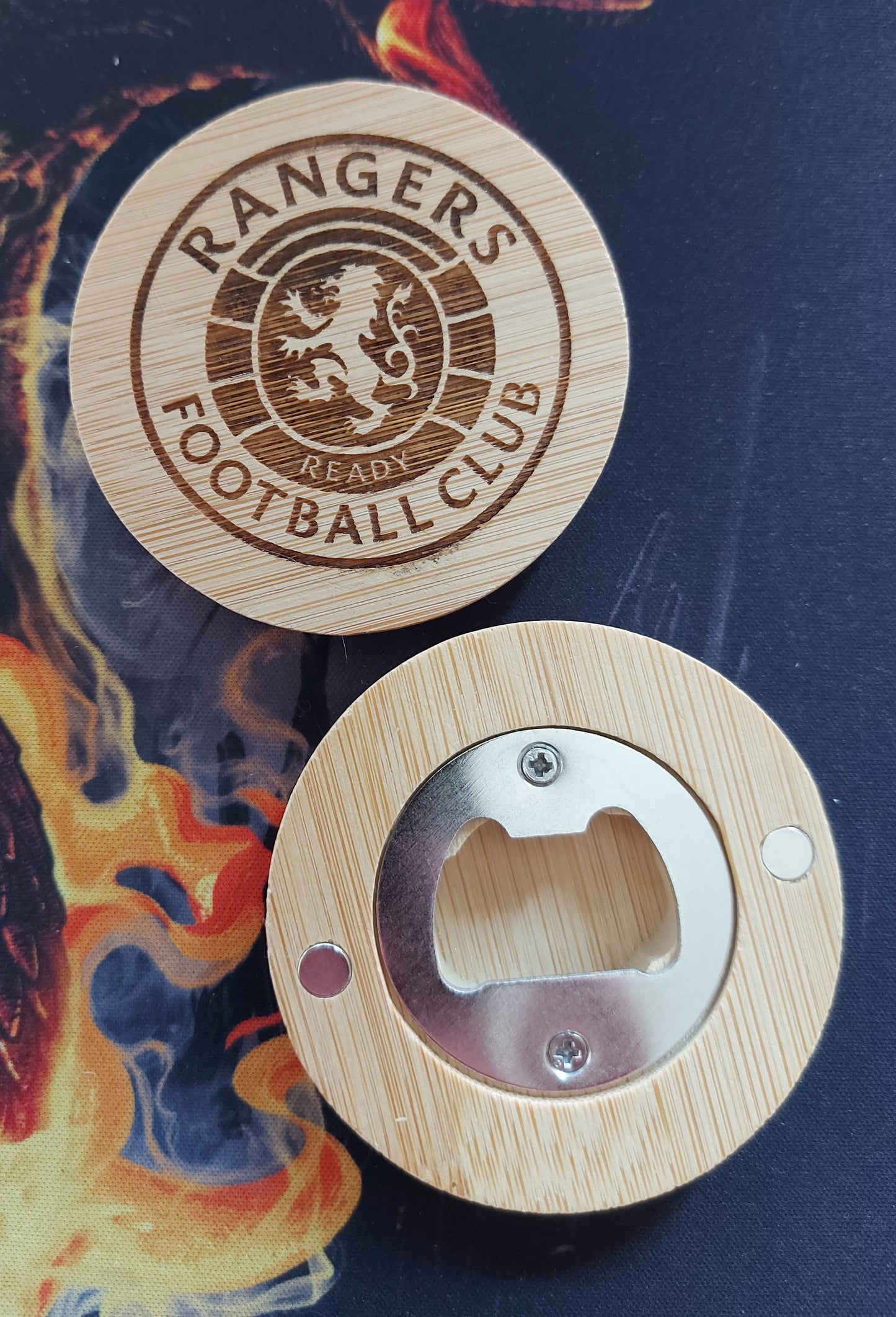 Laser Engraved Fridge Magnet Bottle Openers