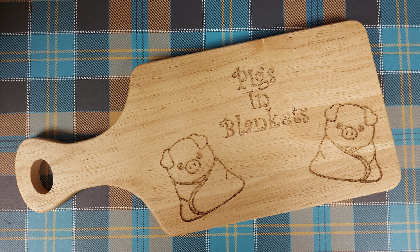 LASER ENGRAVED SOLID WOOD CHEESE / CHOPPING / SERVING BOARDS