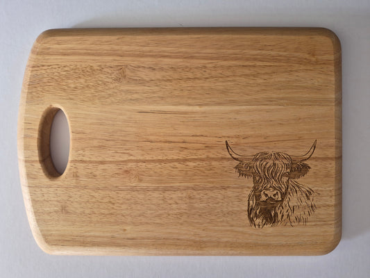 Laser Engraved Medium Heavyweight Chopping Board