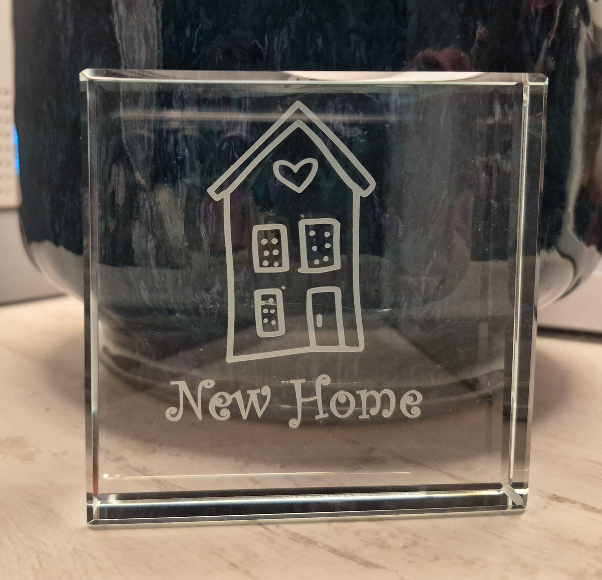 Stunning Laser Engraved Ornamental Glass Blocks