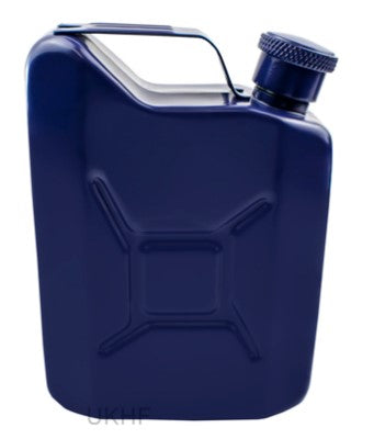 Jerry Can Style Stainless Steel Hip Flask