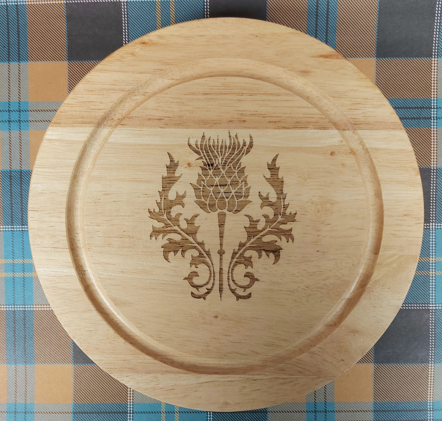 Cheese Board with Knives – Laser Engraved Design