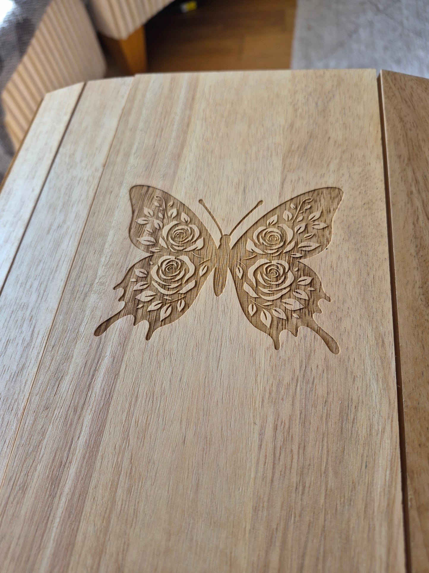 Fantastic Laser Engraved Sofa Arm Trays!
