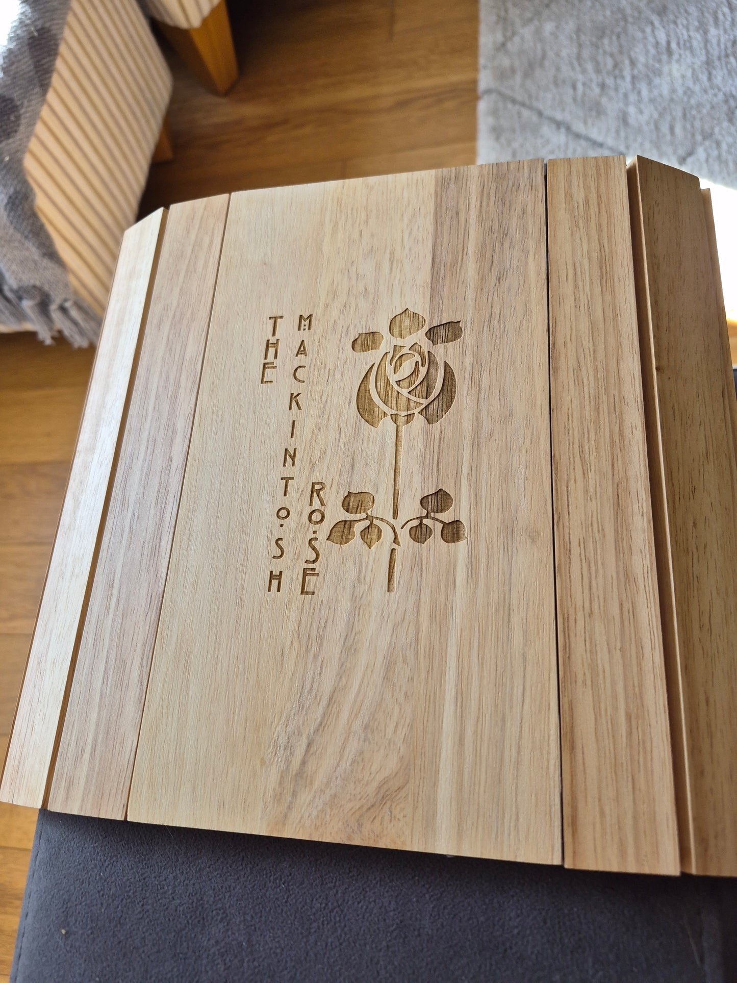 Fantastic Laser Engraved Sofa Arm Trays!