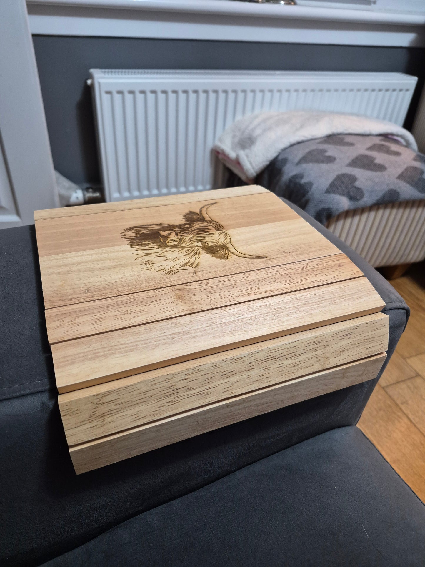 Fantastic Laser Engraved Sofa Arm Trays!