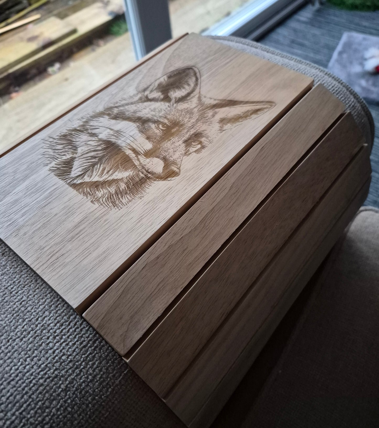 Fantastic Laser Engraved Sofa Arm Trays!