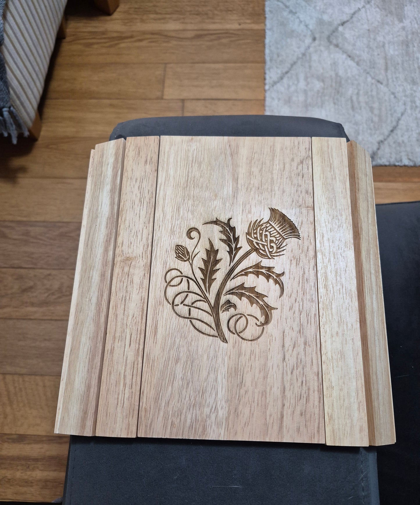 Fantastic Laser Engraved Sofa Arm Trays!