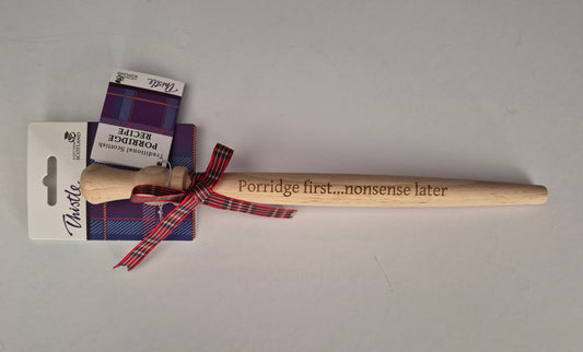 Laser Engraved Porridge Spurtles