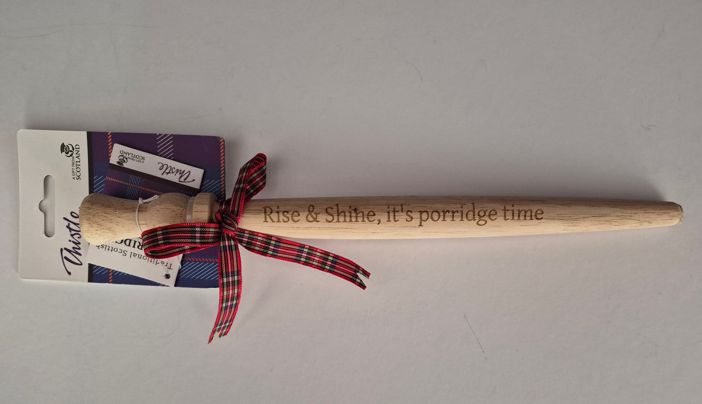 Laser Engraved Porridge Spurtles