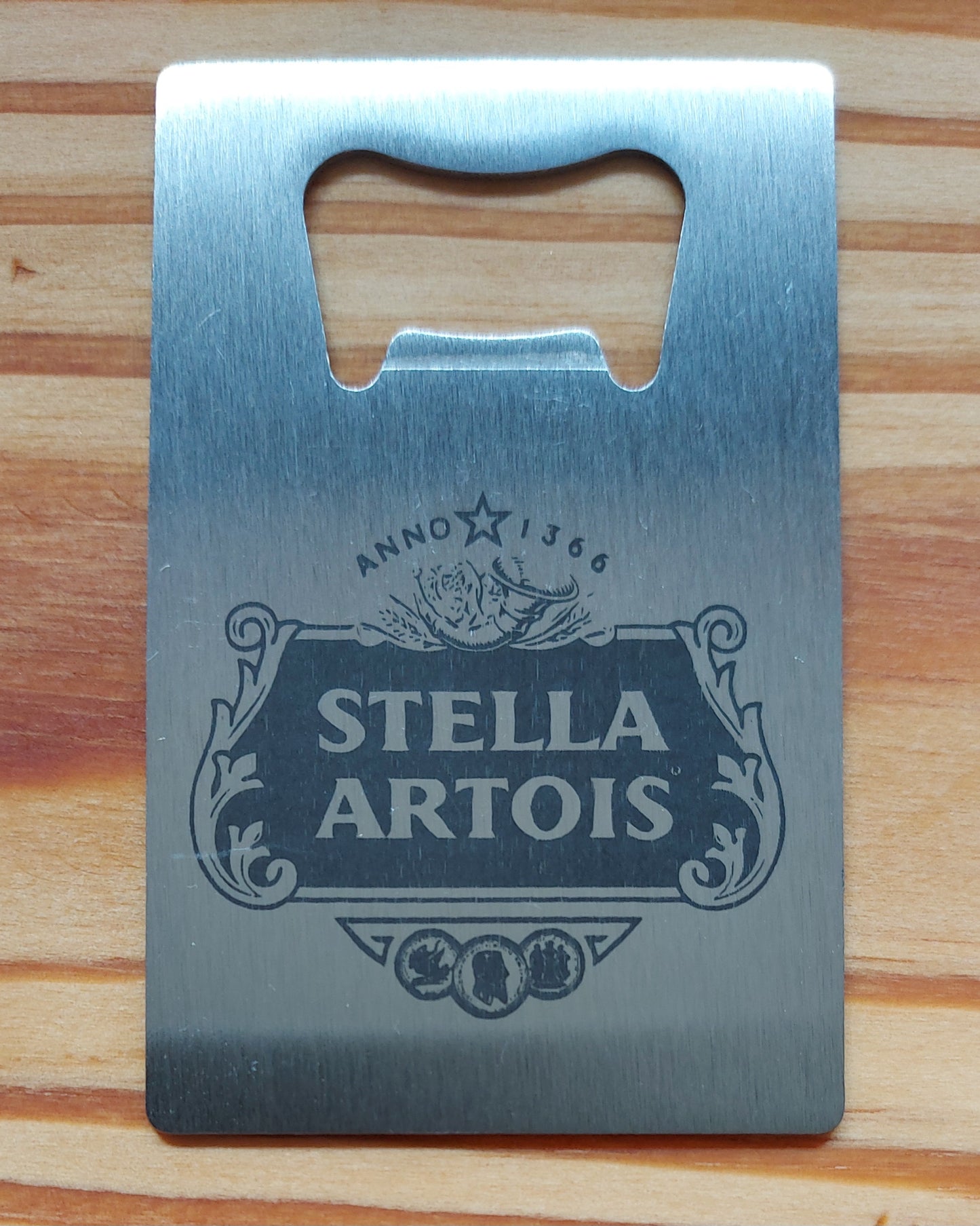 Laser Engraved Credit Card Sized Bottle Opener